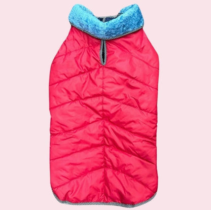 Ruby Red Jacket | For all breeds with adjustable velcro